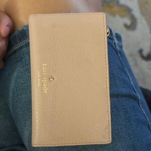 Kate Spade Tan Card Holder